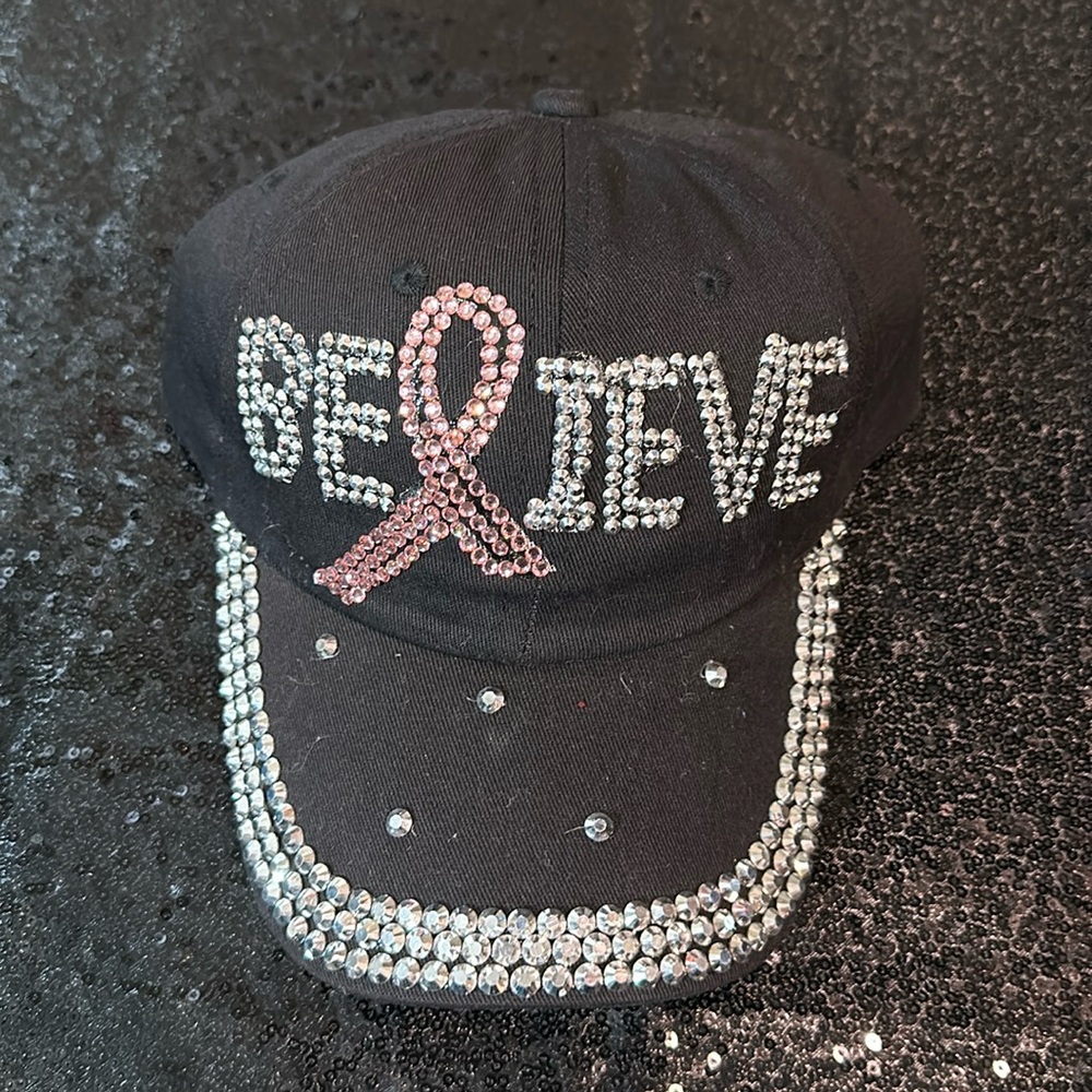 Breast Cancer Awareness Rhinestone Hats: Sparkle with a Purpose